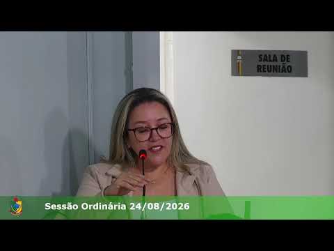 30ª Sessão Ordinária 24/08/2026 da Câmara Municipal de Ipiranga/PR