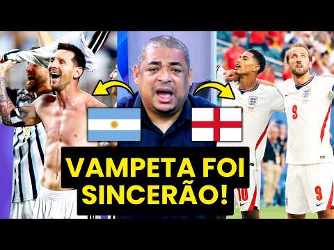 VAMPETA: “EU TE FALO! A ARGENTINA contra a INGLATERRA pra mim…” | FOI SINCERO SOBRE A SEMIFINAL!