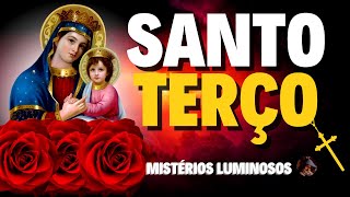 Santo Terço de Hoje - Santo Terço de Quinta-feira - Mistérios Luminosos