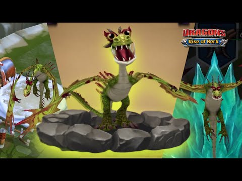 Hookfire - Unique Monstrous Nightmare Baby To Titan Stage|| Dragons Rise Of Berk