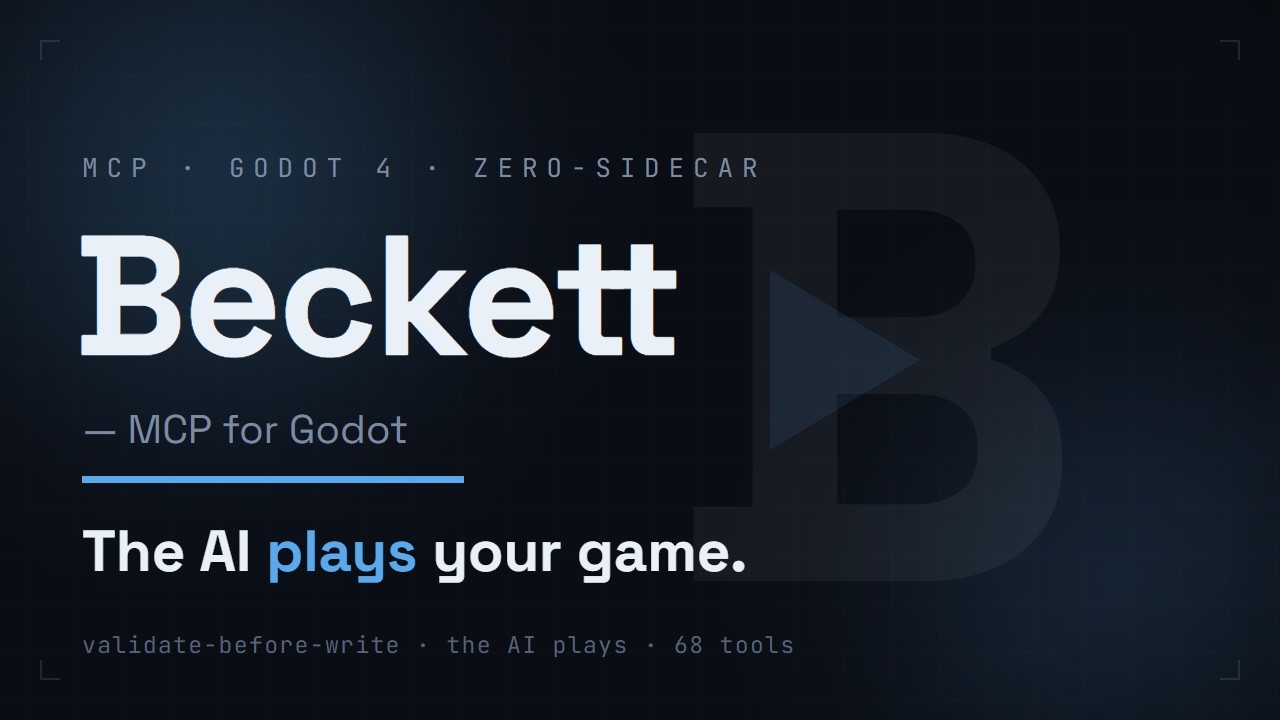 Watch Beckett drive Godot