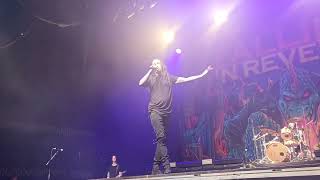 Ronnie Radke calls out the venue at Minneapolis #fallinginreverse