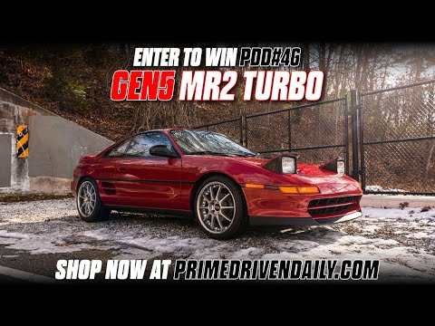 Prime Driven Daily 46 - 1991 Toyota MR2 Turbo GEN5 3SGTE Swapped - CLEAN! Rust Free! - PDD46