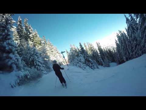 La Plagne 2017 - Jan 18th - Nightmare run to Montalbert