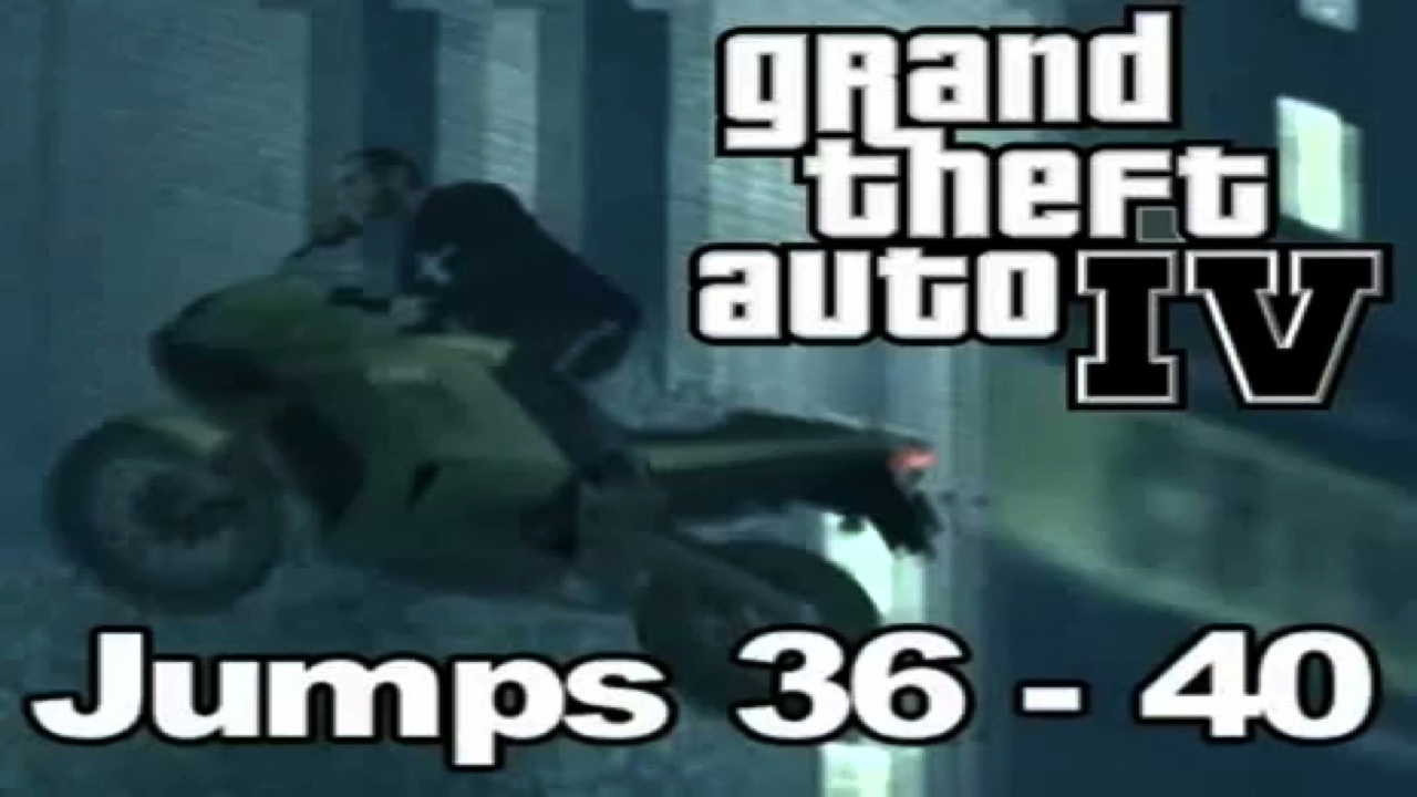 GTA Stunt Jumps 36-40 - YouTube