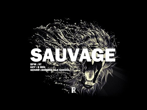 Instrumental Rap - "SAUVAGE" Instru Rap Old School Sombre 2023
