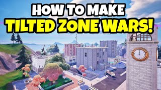 How To Make A TILTED ZONE WARS MAP In Fortnite Creative 1.0/UEFN | Solo Zone Wars Tutorial 2025