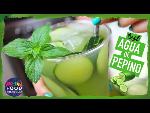 , title : 'Agua De Pepino | The Mexican Food Channel | Fresh Cucumber Water'