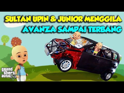 Sultan Upin & JUNIOR Ngebut Bawa AVANZA TURBO SAMPAI TERBALIK - GTA V Upin Ipin Episode Terbaru 657