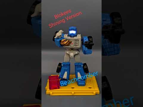 3 Minute Reviews #Blokees #transformers #shiningversion #autobots #beachcomber #40thanniversary