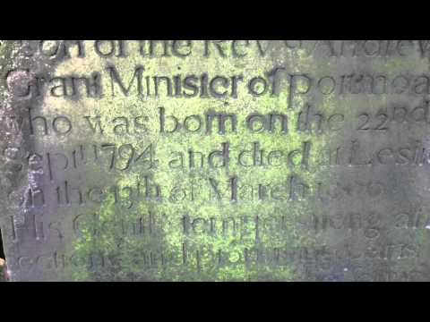 David Grant Gravestone Leslie Fife Scotland