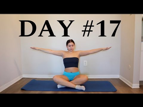 Day #17 Pilates Beginner 30 Day Workout Challenge At Home No Equipment