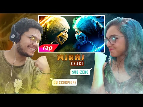 REACT // Rap do Scorpion e Sub-Zero (Mortal Kombat) - RIVAIS | NERD HITS