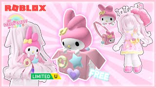 無料アイテムで待望のマイメロちゃんが登場!!🎀超絶かわいいマイメロディの限定をGETする方法💕♬【ROBLOX / ロブロックス】