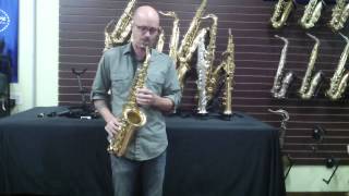 Video thumbnail for Saxquest! Yamaha YAS 82ZII Alto Sax by SaxquestShop
