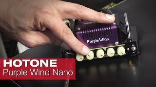 Video thumbnail for HOTONE Purple Wind Nano Legacy Mini Amp by session