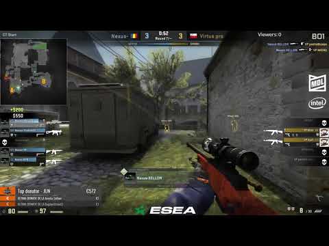 Nexus Gaming VS Virtus.Pro - xellow, 1 shot 2 kills