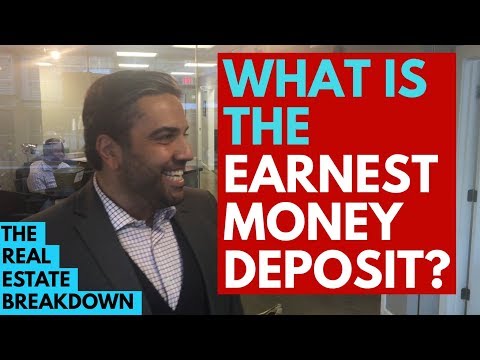 Earnest Money Deposit (EMD), WHAT IS IT?