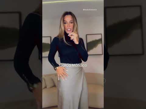 Calça Mônaco Xadez - Cinza