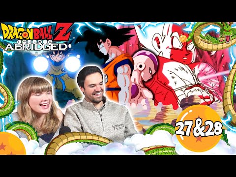 Vegeta's Tearful Demise - Dragon Ball Z Abridged Episode 27 & 28 Reaction
