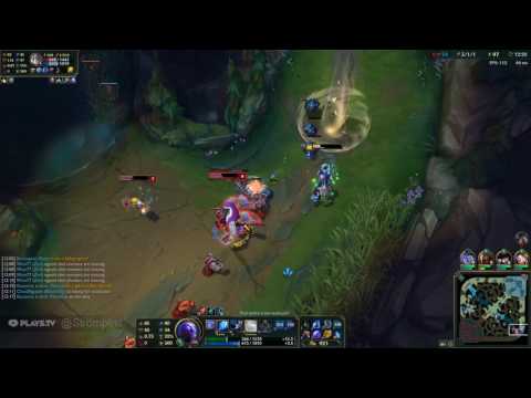 「Challenger Solo Q」NUBMER ONE Ryze 1v4 Quadra