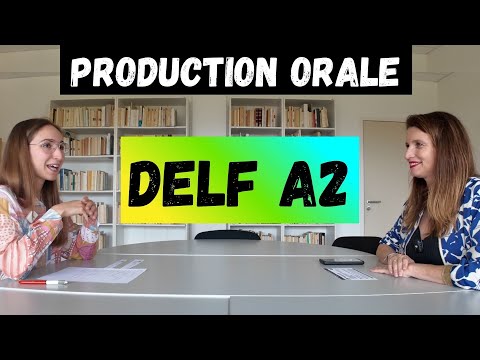 🇫🇷 DELF A2 2025 - Simulation of the complete ORAL PRODUCTION exam - 3 exercises ✅💯#delfa2