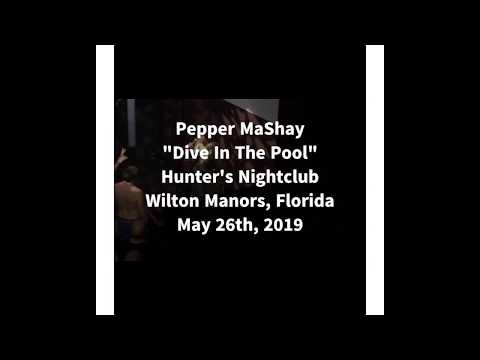 05-26-2019 Pepper MaShay @ Hunter's Nightclub "Dive In The Pool" [Live Performance]
