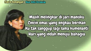 Download lagu Nur Afni Octavia - Cincin Kenangan - (Lirik Video) mp3 Download lagu Nur Afni Octavia - Cincin Kenangan - (Lirik Video) mp3
