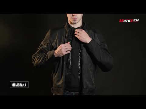 Bunda na motorku Revit Torque 2 H2O černo antracitová