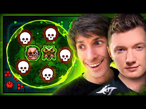 TOXIC DUO Dendi and Resolu1on poisoned the whole map 🐍