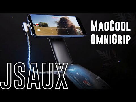 Tay Cầm Đa Năng Quay Chụp Chuyên Nghiệp MagCool OmniGrip - Khe Cắm SSD, Làm Mát Bán Dẫn, Hỗ Trợ Phụ Kiện