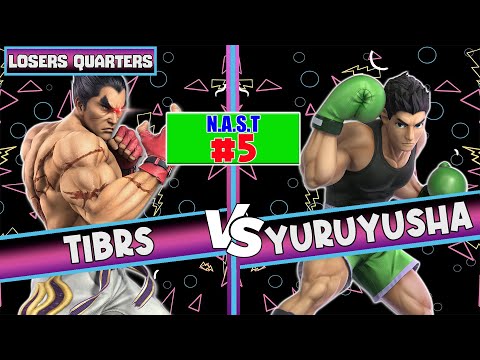 N.A.S.T. #5 Losers Quarters - TiBRs (Robin, Kazuya) Vs. Yuruyusha (Little Mac)