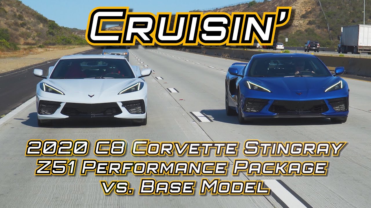 2020 C8 Corvette Stingray Z51 Performance Package Vs Base Model Review