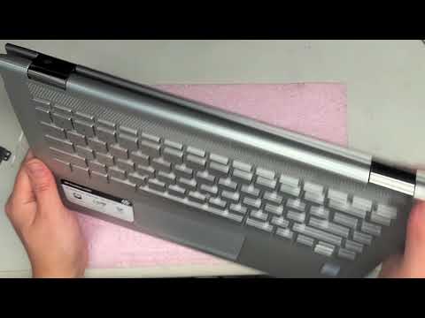 HP Pavilion x360 Convertible 14-ba253cl Disassembly Repair Battery Replacement