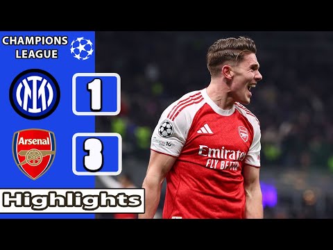 Inter Milan vs Arsenal 1-3 || Highlights & All Goals || UEFA Champions League 25/26