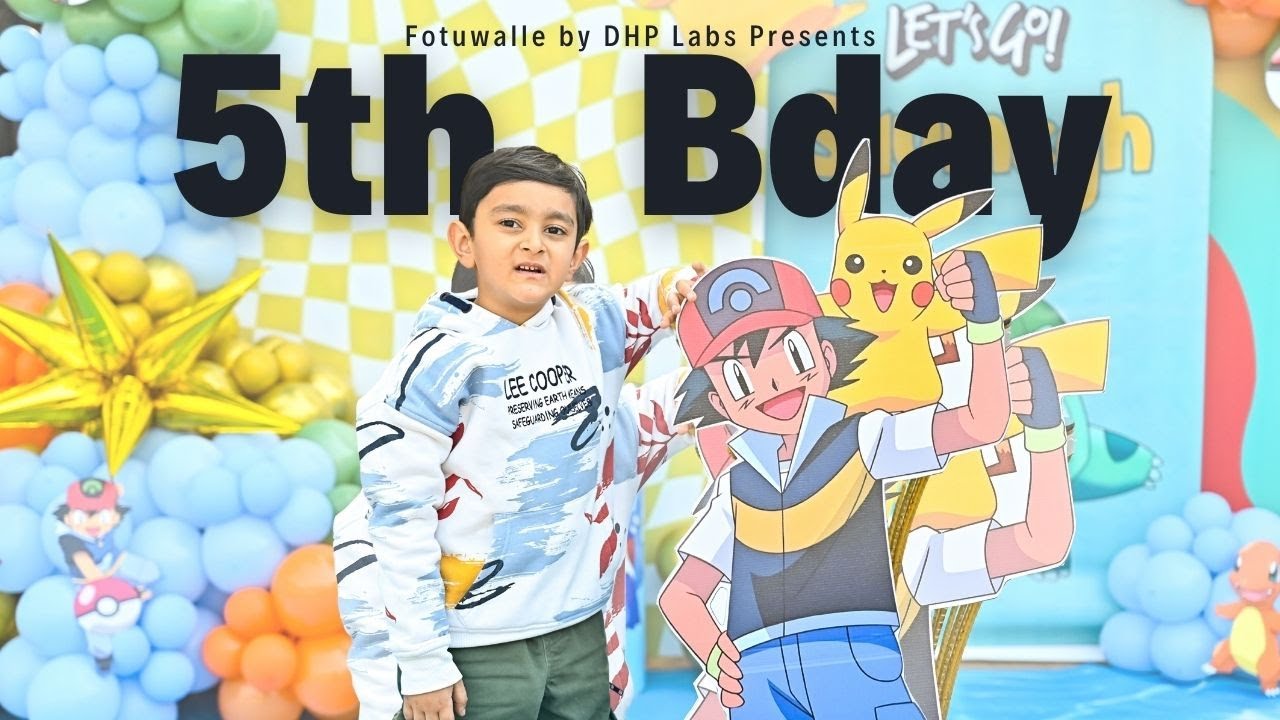 Saumegh's 5th Birthday Teaser |  Fotuwalle by DHP Labs in Gurgaon