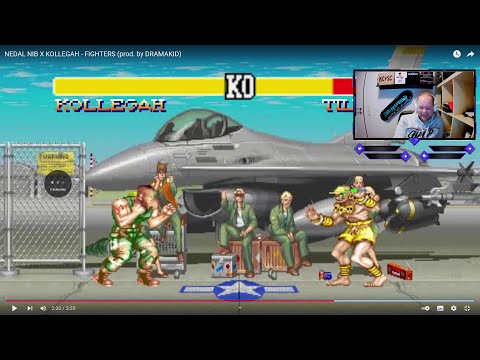 Funny😂  //NEDAL NIB X KOLLEGAH - FIGHTERS (prod. by DRAMAKID)// Reaktion //Reaction