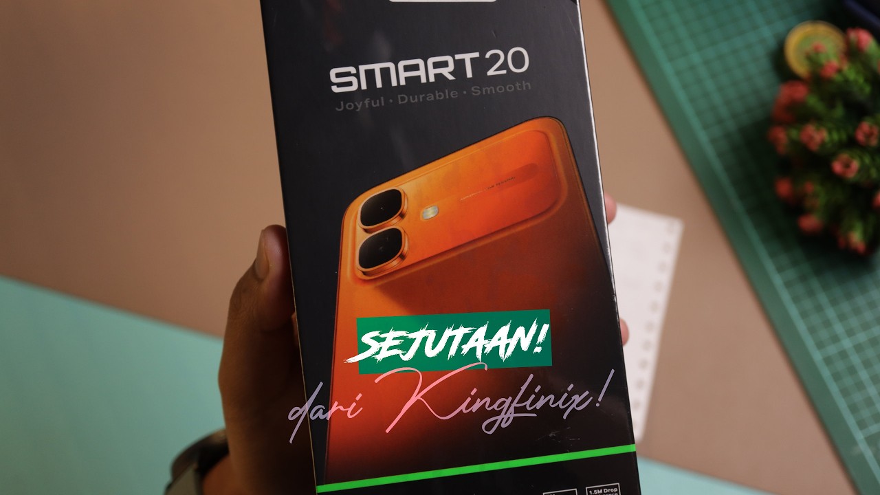 Sejutaan SEGERRR!! Unboxing Infinix SMART 20 Sunlike ORANGE - RESMI.