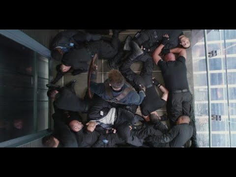 ✅ CAPITÃO AMÉRICA NO ELEVADOR - LUTA COMPLETA E DUBLADA - CAPITÃO AMÉRICA O SOLDADO INVERNAL