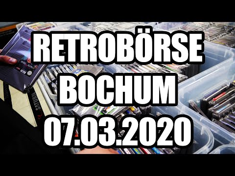 😍 ALLES VOLLER SPIELE 😱 Retrobörse Bochum 07.03.2020