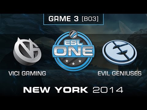 Vici Gaming vs. Evil Geniuses - Grand Final Game 3 - ESL One New York 2014 - Dota 2