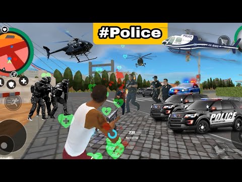 Vegas Crime Simulator 2 (Find Army Base)Radiation Gun Destroy Police Car Robot - Android Gameplay HD