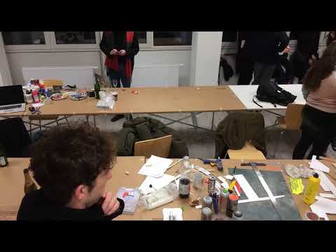 Sweatshop Neukölln - Beatrice Davies (L) & Bram Bram (R)