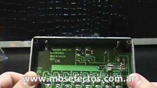 Video thumbnail for MBS Multipower fuente múltiple para pedales - Multiple Pedal Power supply by MBoutique