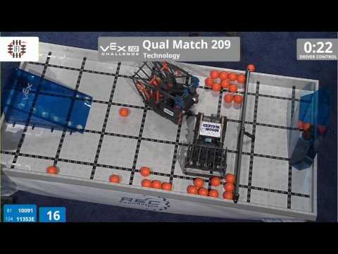 VEX Worlds 2016 - VEXIQ Elementary School - Technology - Qual 209 (10091 11353E) 84