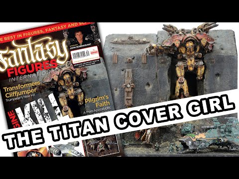 CRUCIFIED TITAN DIORAMA - Dan Abnett writes it, and I bring it to life in this HORUS HERESY video!