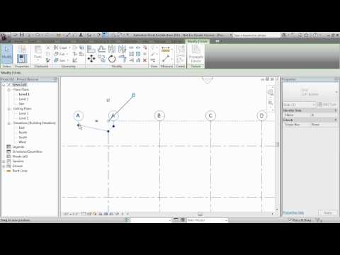 Revit - Creating Grids