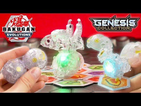 BAKUGAN rinkinys Elemental Clash, Genesis Collection, 6064120 video
