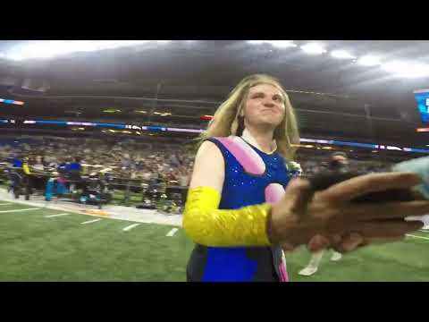 Blue Devils 2023 Victory Run Colorguard Cam - Curtis Johnson