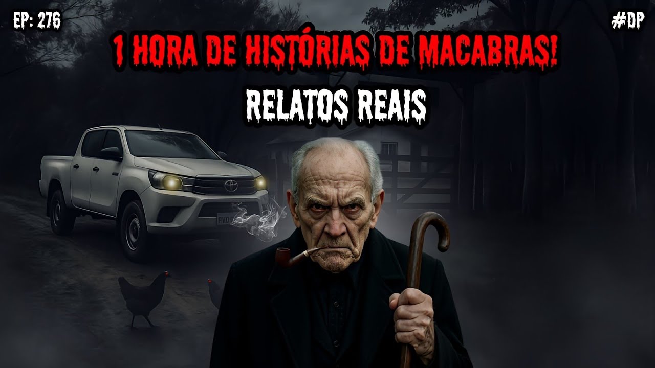 1 HORA DE TERROR - 3 RELATOS REAIS | EP.276 #dp